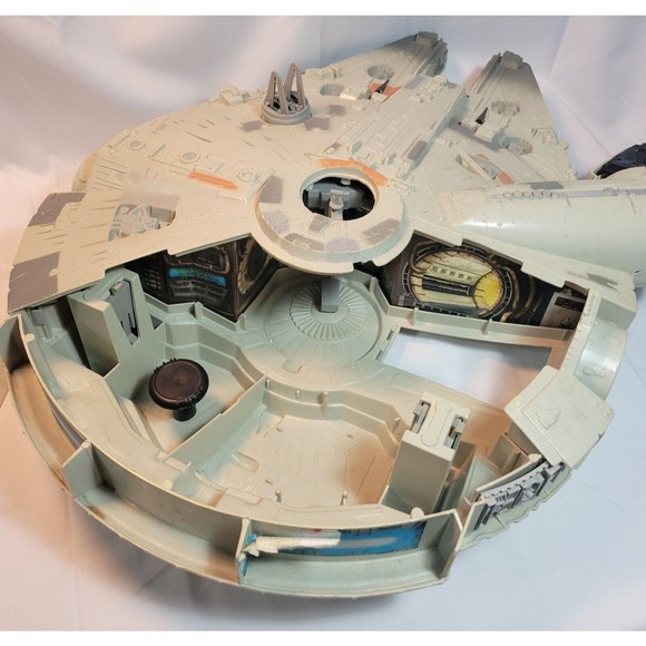 Star Wars 1995 Electronic Millennium Falcon Kenner Tonka Incomplete Han Solo - Picture 6 of 10